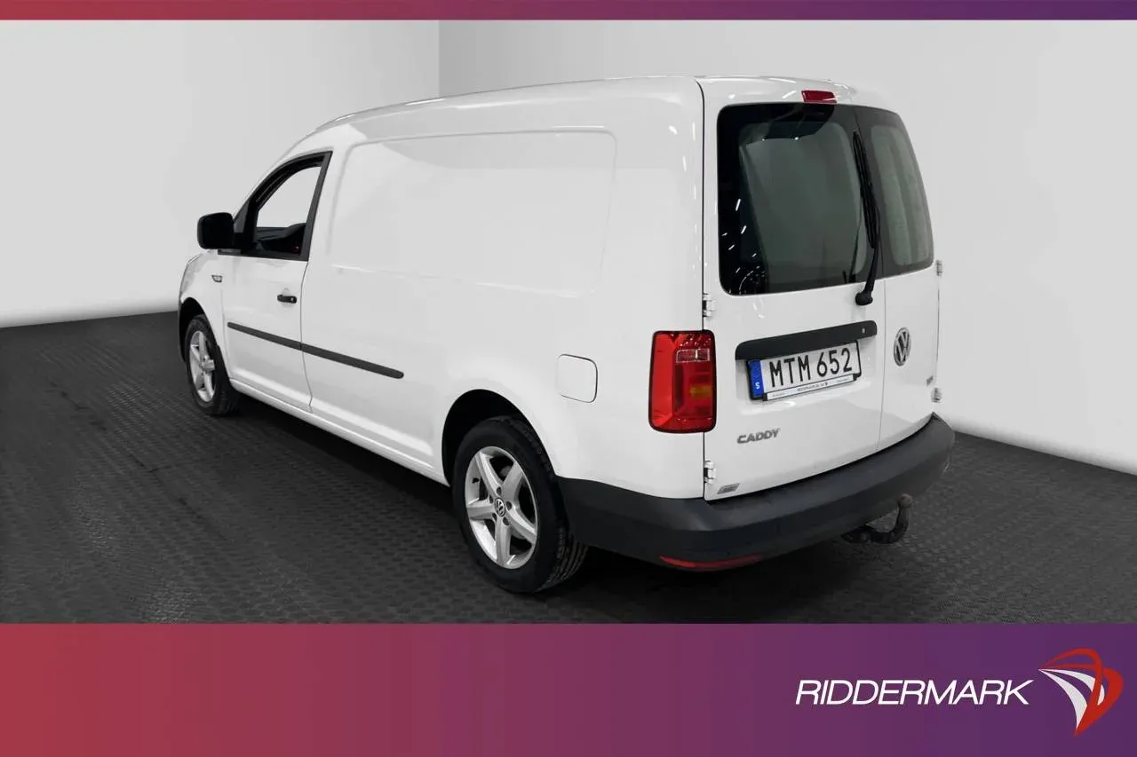 Volkswagen Caddy Maxi 1.6TDI 1-Ägare Värmare Drag V-inredd Image 2